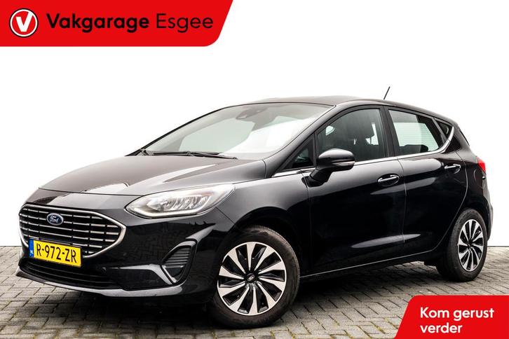 Ford Fiesta 1.0 124 PK EcoBoost Hybrid Titanium | Clima | PD, Auto's, Ford, Bedrijf, Te koop, Fiësta, ABS, Airbags, Airconditioning
