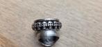 Ring van zilver, buitenste ring draait over de binnenste, Gebruikt, Ophalen of Verzenden, Dame, Zilver
