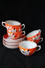 Vintage Dulevo Russisch porseleinen servies 1950-1960, Ophalen of Verzenden