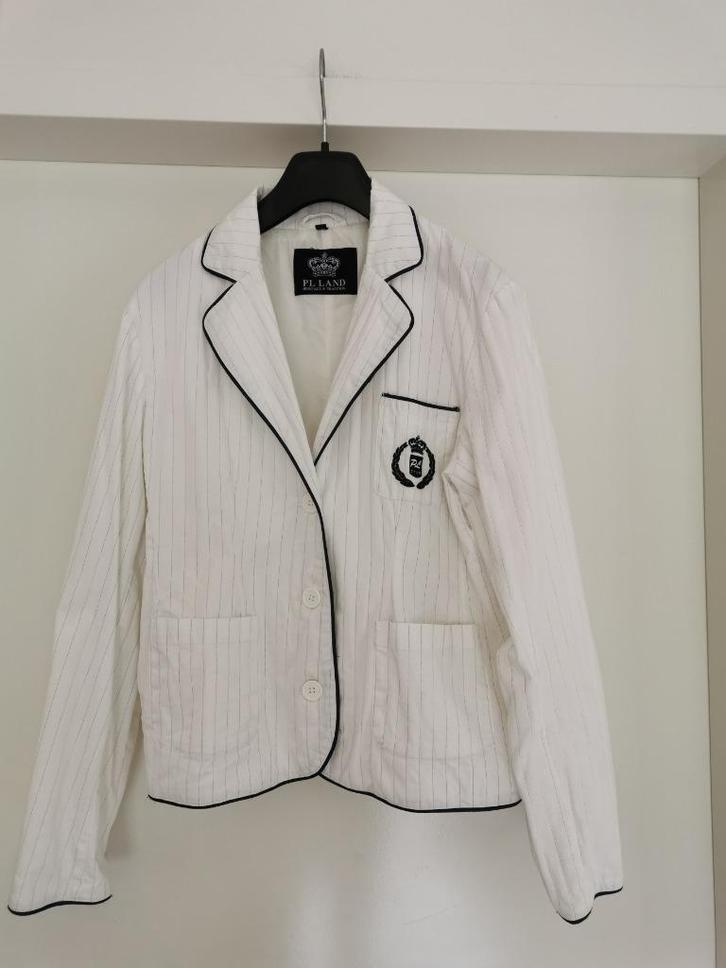 Polo Land: z.g.a.n. sportief blazertje/colbert maat 38, Kleding | Dames, Jasjes, Kostuums en Pakken, Zo goed als nieuw, Jasje