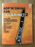 Pop ‘n’ swing for clarinet 2, Muziek en Instrumenten, Bladmuziek, Nieuw, Ophalen of Verzenden, Thema, Klarinet