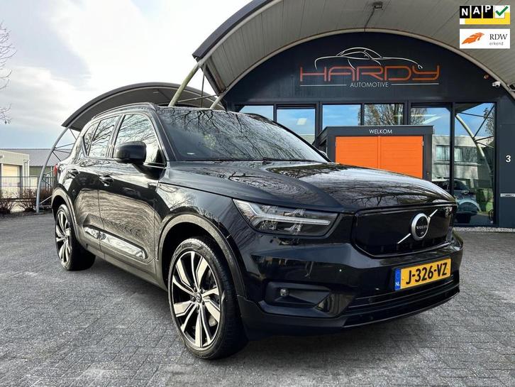 Volvo XC40 Recharge P8 AWD R-Design Panoramadak Vol Leder 92, Auto's, Volvo, Bedrijf, Te koop, XC40, 360° camera, 4x4, ABS, Achteruitrijcamera