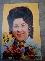 Gesigneerde fotokaart van De Zangeres zonder naam, Ophalen of Verzenden, Gebruikt, Foto of Kaart