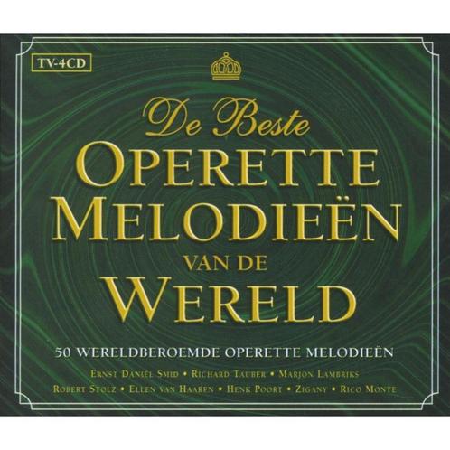 De Beste Operette Melodieen Van CD 4 x CD, Cd's en Dvd's, Cd's | Klassiek, Zo goed als nieuw, Opera of Operette, Boxset, Verzenden