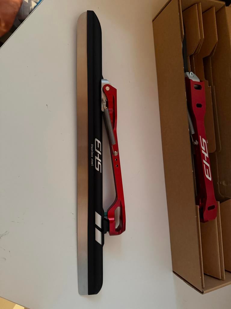 EHS Chrome Klap onderstel - Maat 46-48, Ophalen of Verzenden, Zo goed als nieuw, Noren, Klapschaats