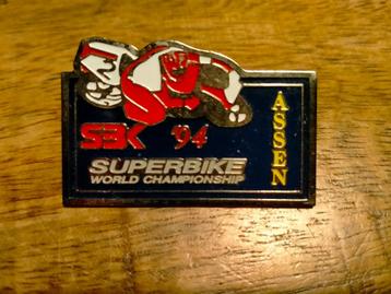 SBK Superbike world championship 1994 94 Assen motor pin  beschikbaar voor biedingen