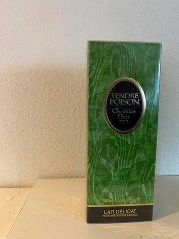 Vintage Christian Dior, Tendre Poison, Body Lotion, 200 ml beschikbaar voor biedingen