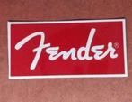 FENDER Giitaren logo Retro Gitaar muziek Sticker Decal, Verzenden, Nieuw