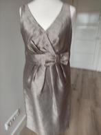 Gala/feest  beige kleur jurk maat 36/38, Ophalen of Verzenden, Zo goed als nieuw
