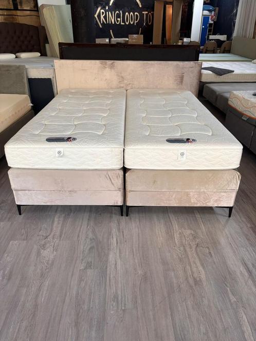 Perfecte Boxspring met pullman matras 180x200, Huis en Inrichting, Slaapkamer | Boxsprings, Zo goed als nieuw, Ophalen of Verzenden