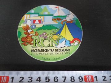 sticker RCN Recreatiecentra Nederland Campings Bungalows  beschikbaar voor biedingen