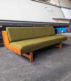 Vintage 3-zits bank/ daybed - Hans Wegner, Huis en Inrichting, Gebruikt, 75 tot 100 cm, Ophalen of Verzenden, Stof