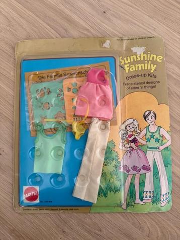 The Sunshine Family dress-up kit 7268 (Mattel) (jaren ’70)  beschikbaar voor biedingen