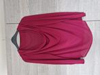 Paarse blouse/shirt met waterval hals, Nieuw, Maat 38/40 (M), Ophalen of Verzenden