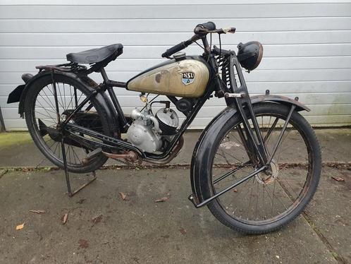 NSU QUICK 97CC (1938) Vintage Motorfiets, Motoren, Motoren | Oldtimers, Overig, 11 kW of minder