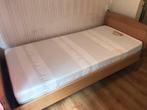 1 persoons ledikant bed elektrisch verstelbaar, Huis en Inrichting, Slaapkamer | Bedden, Ophalen, 90 cm, Eenpersoons, Bruin