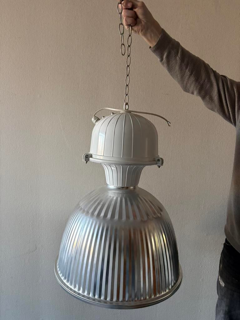 Industriële hanglamp, Huis en Inrichting, Lampen | Hanglampen, Ophalen of Verzenden, Zo goed als nieuw, Minder dan 50 cm