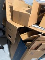 Grote partij verhuisdozen - 40+ stuks, Doe-het-zelf en Verbouw, Kratten en Dozen, Ophalen, 40 tot 60 cm, Opvouwbaar, 50 tot 75 cm