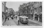 Groningen Trolleybus oude ongelopen ansichtkaart B7504, Ophalen of Verzenden, 1940 tot 1960, Ongelopen, Groningen