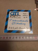 Gti club holland 7e international gti meeting baarlo 98, Ophalen of Verzenden, Zo goed als nieuw