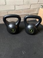 Kettlebell 4 kg, 2 stuks, Ophalen of Verzenden, Zo goed als nieuw, Kettlebell