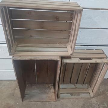3 Mooie Houten Kistjes voor €20! beschikbaar voor biedingen