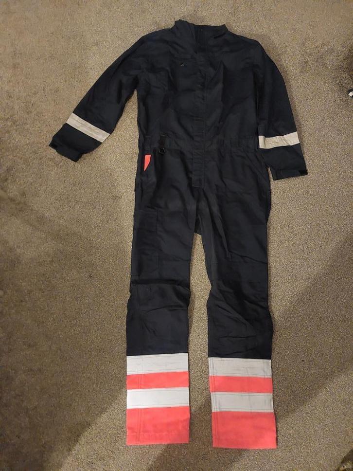 TRICORP 753010 high vis overall, nieuw, maat 56, inktblauw, Tuin en Terras, Werkkleding, Nieuw, Dames, Heren, Overall, Ophalen of Verzenden