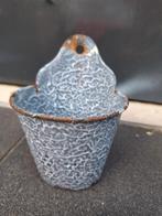 Vintage Grijs Gewolkt Emaille Zeepbakje, Ophalen of Verzenden