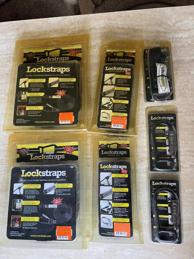 Lockstraps - Nieuw in verpakking, Ophalen, Nieuw