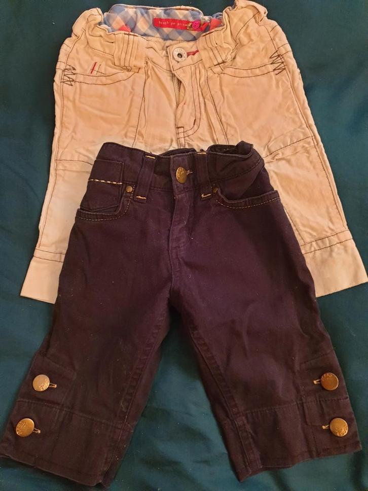 Bengh en zara Bermuda broekjes driekwart 98 104, Kinderen en Baby's, Kinderkleding | Maat 98, Zo goed als nieuw, Meisje, Broek