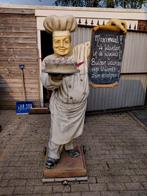 Groot beeld koks bakker, Ophalen