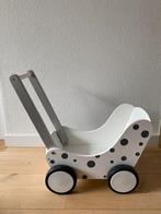 Houten Poppenwagen met Stippen, Ophalen, Gebruikt