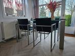 Enzo Luca 4 eetkamer/Kantoor stoelen, Huis en Inrichting, Tafelen in stile italiano, Zwart, Ophalen of Verzenden, Zo goed als nieuw