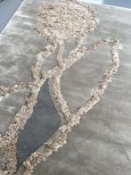 Alize Mix Flower vloerkleed 200x300 cm – eucalyptus & wol –, Beige, Ophalen of Verzenden, 200 cm of meer, Rechthoekig