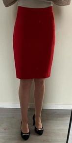 Vanilia Elements kokerrok rood maat 34, Vanilia, Ophalen of Verzenden, Zo goed als nieuw, Knielengte