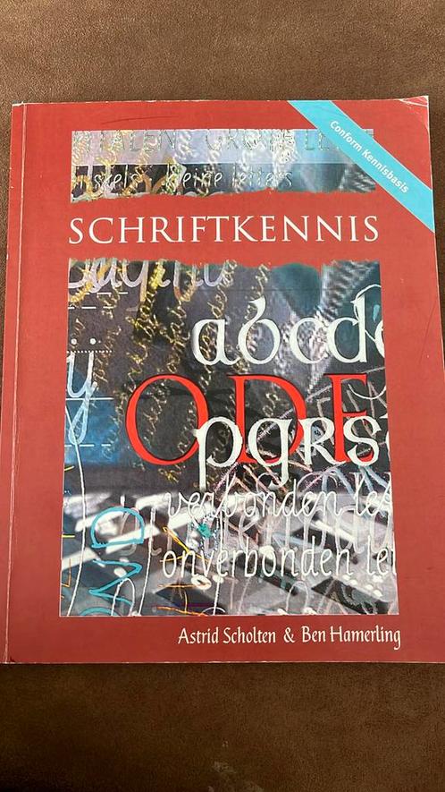 Astrid Scholten - Handboek schriftkennis, Boeken, Schoolboeken, Zo goed als nieuw, Nederlands, Overige niveaus, Ophalen of Verzenden
