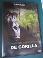 Bedreigde Diersoorten - De Gorilla, Cd's en Dvd's, Dvd's | Documentaire en Educatief, Natuur, Alle leeftijden, Ophalen of Verzenden