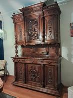 Antieke Frans Renaissance Henri II buffetkast uit 19e eeuw, Ophalen