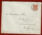Envelop uit IJmuiden naar Enkhuizen - 1933 (pst. IJmuiden), Postzegels en Munten, Ophalen of Verzenden, Envelop