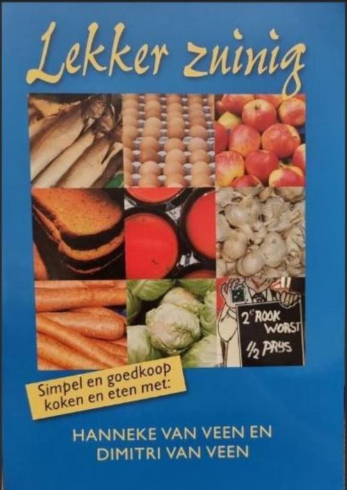 Hanneke en Dimitri van Veen Lekker zuinig kookboek, Boeken, Kookboeken, Zo goed als nieuw, Voorgerechten en Soepen, Hoofdgerechten