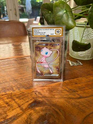 Mew EX 205/165 Metal Card PG/PSA 10 beschikbaar voor biedingen