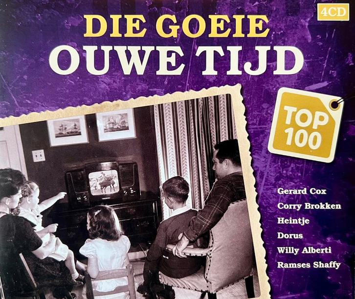 Die Goeie Ouwe Tijd Top 100 4CD Box - V.a., Cd's en Dvd's, Cd's | Nederlandstalig, Gebruikt, Levenslied of Smartlap, Ophalen of Verzenden