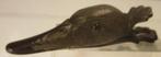 antieke brieven papierhouder bronzen eend  papier2A, Antiek en Kunst, Verzenden