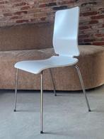 Eettafelstoelen 4x, Huis en Inrichting, Stoelen, Ophalen, Gebruikt, Wit, Vier