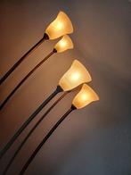 5-delige vintage vloerlamp staand 190cm, Huis en Inrichting, Lampen | Vloerlampen, Ophalen, Rob Nollet, Zo goed als nieuw, Glas