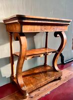 Antieke trumeau, sidetable, plantentafel, badkamermeubel, Antiek en Kunst, Antiek | Meubels | Tafels, Ophalen