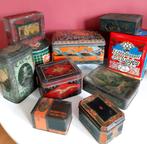 10 vintage blikken trommels samen voor 30 euro, Verzamelen, Blikken, Ophalen, Gebruikt, Overige, Overige merken