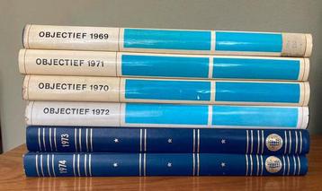 Objectief 1969, 1970, 1971, 1972, 1973, 1974