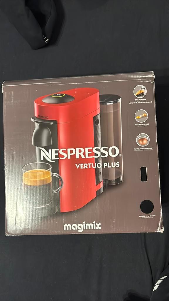 Krups Nespresso Vertuo plus, Witgoed en Apparatuur, Koffiezetapparaten, Zo goed als nieuw, Overige modellen, Ophalen of Verzenden