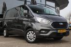 FORD TRANSIT CUSTOM 2.0 TDCI 130 PK AUT. L2H1 DUBBEL CABINE, Stof, Gebruikt, Euro 6, 4 cilinders